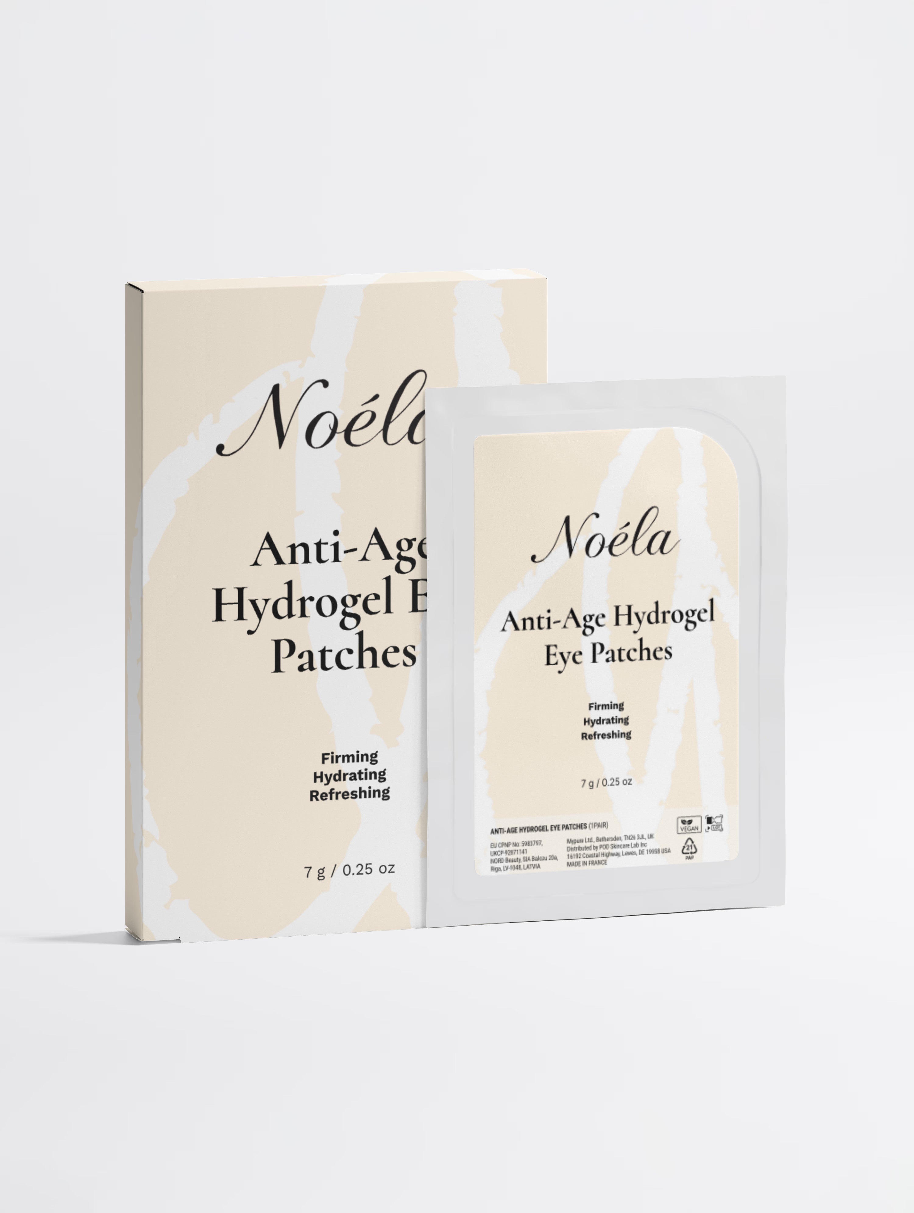 Anti-Ageing Hydrogel Eye Patches - Niacinamide, Hyaluronic Acid & Gold