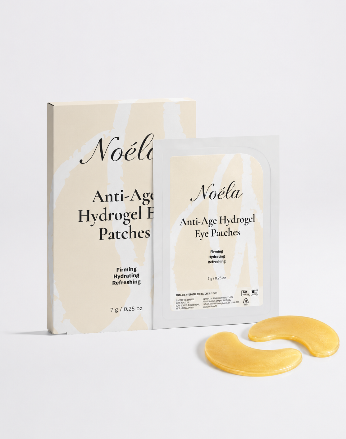 Anti-Ageing Hydrogel Eye Patches - Niacinamide, Hyaluronic Acid & Gold
