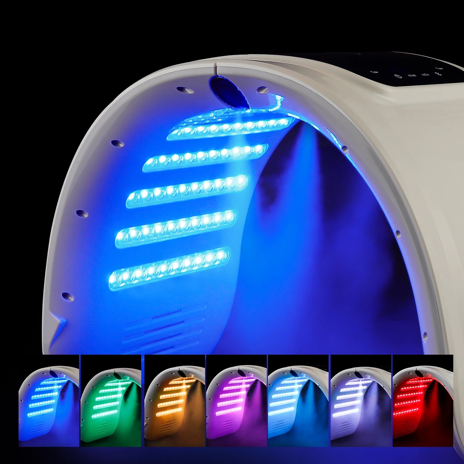 LED Light Therapy Facial Dome